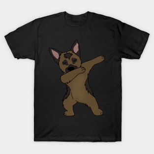 German Shepherd Dab Dance Funny Dabbing T-Shirt